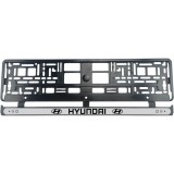 Set 2 bucati, suport numar inmatriculare Hyundai