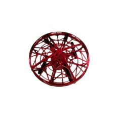 Mini drona FOXMAG24, OZN, incarcare USB, senzori infrarosu, ABS, rosu foto