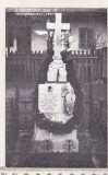 Bnk foto Manastirea Varatic - Mormantul Veronica Micle - 1964, Alb-Negru, Romania de la 1950, Cladiri