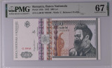 500 lei 1992 gradata PMG 67 EPQ Superb Gem Unc, Br&acirc;ncuși profil