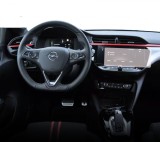 Folie Protectie Navigatie Opel Corsa 5 Doors 2019-2023, Duragon, protectie Display Navigatie, silicon Transparent, Anti-zgarieturi, kit instalare