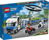 Cumpara ieftin LEGO City, Transportul elicopterului de politie 60244