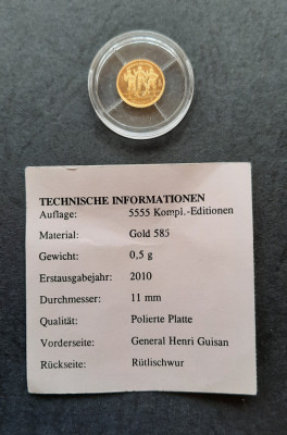 Medalie de aur, 2010, Elvetia - PP - A 3910 foto