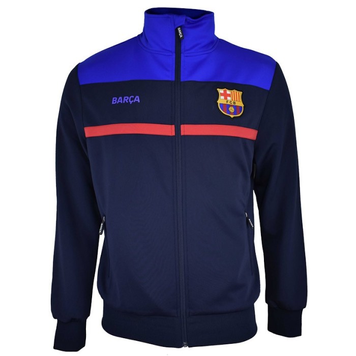 FC Barcelona geacă de bărbați Plus Yoke black - XL