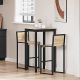 vidaXL Mese de sufragerie Lemn compozit 892669