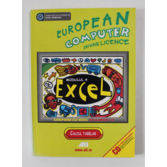 EUROPEAN COMPUTER DRIVING LICENCE , EXCEL XP , MODULUL 4 , 2007 , LIPSA CD *