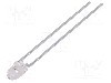 Dioda LED, 3mm, albastru, 85mcd, 20mA, 2,8...3,8V, BROADCOM (AVAGO) - HLMP-KA45-E0000