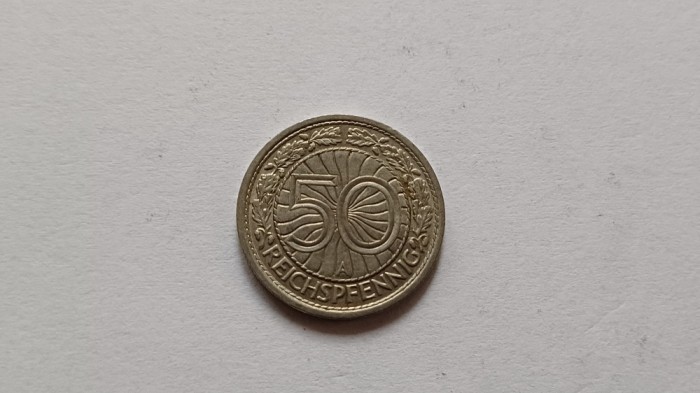 Germania- 50 reichspfenig, 1937 A