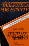 Introducere In Lingvistica Teoretica - John Lyons ,557635