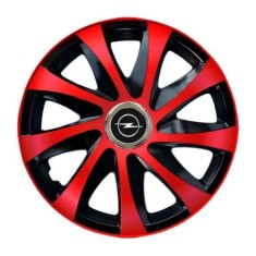 Set 4 capace roti Drift extra red R14 pentru gama Opel