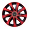 Set 4 capace roti Drift extra red R15 pentru gama Opel