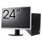 Pachet Calculator Second Hand LENOVO M800T Tower, Intel Core i5-6500 3.20 - 3.60GHz, 8GB DDR4, 128GB SSD + Monitor 24&amp;quot; NewTechnology Media