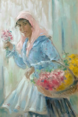 Pictura &amp;quot;Florareasa&amp;quot;, pastel de Ghelman Lazar foto