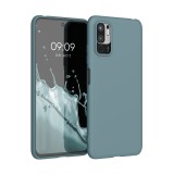 Husa pentru Xiaomi Redmi Note 10 5G, Silicon, Verde, 54947.207, kwmobile, Carcasa