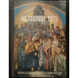 Almanahul Parohiei Ortodoxe Rom&acirc;ne din Viena 1975 (autograf Pr. Marin Braniște)