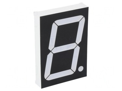 Afișaj LED 7 Segmente 56mm Verde foto