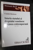 ISTORIA STATULUI SI DREPTULUI ROMANESC IN EPOCA CONTEMPORANA