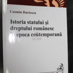 ISTORIA STATULUI SI DREPTULUI ROMANESC IN EPOCA CONTEMPORANA