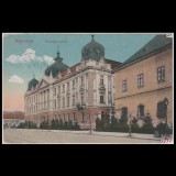 Carte poștală veche Oradea &ndash; Palatul Finantelor &ndash; 1918