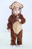 CLD132-8 Pijama kigurumi pentru bebelusi din material moale si pufos