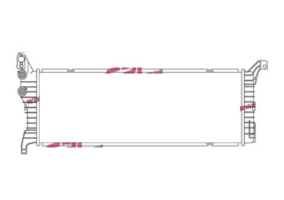 Radiator intercooler Volkswagen Transporter/Multivan/Caravelle T6 2015-, 714x238x52mm, SRLine 95N108-2 foto