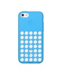 Husa iPhone 5C Silicon Circle Blue Apple