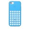 Husa iPhone 5C Silicon Circle Blue