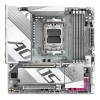 Placa de baza GIGABYTE B850M AORUS ELITE WIFI6E ICE, AM5, DDR5, Wi-Fi, BT, mATX, Alb &quot;B850M A ELT WF6E ICE&quot;