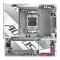 Placa de baza GIGABYTE B850M AORUS ELITE WIFI6E ICE, AM5, DDR5, Wi-Fi, BT, mATX, Alb &quot;B850M A ELT WF6E ICE&quot;