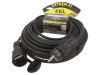 Prelungitor Alimentare 25m 16A Negru, KEL