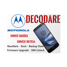 Decodare Reparatii Software Smartphone Motorola
