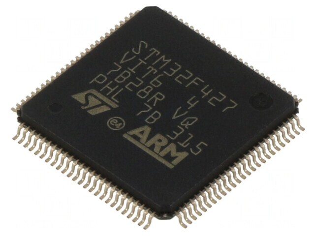 Microcontroler ARM 180MHz LQFP100 1,8-3,6V STM32F427VIT6