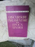 Discursuri parlamentare din epoca unirii - M. Kogălniceanu