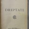 DREPTATE de A. VLAHUTA , 1922
