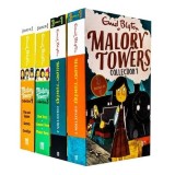 Enid Blyton Malory Towers 4 Books Set 12 Story Collection (First Term, Second Form, Third Year, Upper Fourth, In the Fifth, Last Term, New Term, Summe