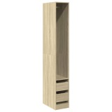 Cumpara ieftin Sifonier, stejar sonoma, 30x50x200 cm, lemn prelucrat