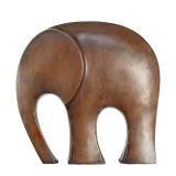 Elefant-statueta moderna din bronz TBE-5