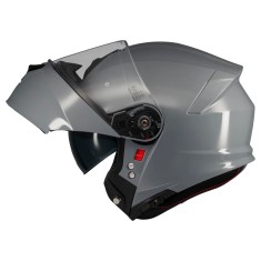 Casca modulabila MT Genesis SV Pure A12 gri lucios Pinlock ready - omologare noua ECE 22.06 - tip viziera: MT-V-25 - Gri lucios, S (55/56cm)