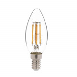 Bec LED, Sage, E14 D&uuml;z G&uuml;n Işığı, E14, 4 W, 3000K, 450 Lm, sticla
