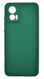 Husa de protectie din silicon pentru Motorola Moto Edge 30 Neo, SoftTouch, interior microfibra, Verde Inchis, Oem