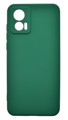 Husa de protectie din silicon pentru Motorola Moto Edge 30 Neo, SoftTouch, interior microfibra, Verde Inchis foto