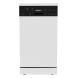 HOMEFORT HMGS0421W Mașină de spălat vase independentă 10 seturi, 9 L, 7 programe, 47 dB, E, Tac&acirc;muri superioare, 45 cm, Afișaj digital, Fără deschider