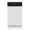 HOMEFORT HMGS0421W Mașină de spălat vase independentă 10 seturi, 9 L, 7 programe, 47 dB, E, Tac&acirc;muri superioare, 45 cm, Afișaj digital, Fără deschider