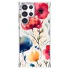 Husa personalizata pentru samsung galaxy s23 ultra, magsafe atasare magnetica, antisoc, model floral 3
