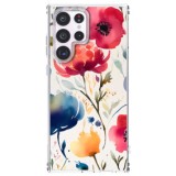 Husa personalizata pentru samsung galaxy s23 ultra, magsafe atasare magnetica, antisoc, model floral 3