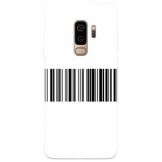 Husa silicon pentru Samsung S9 Plus, Bar Code foto