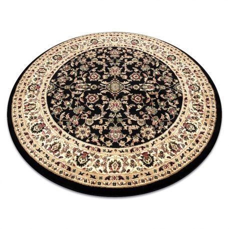 Covor Royal Adr cerc model 1745 negru , cerc 120 cm