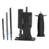 Cumpara ieftin Adaptor pentru fierastrau, Mmgoqqt, cu 3 lame, ABS, pentru taiere lemn/metal/plastic