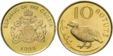 Gambia 1998 - 10 bututs UNC