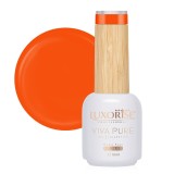 Cumpara ieftin Oja Semipermanenta Hema Free Viva Pure LUXORISE - Fiery Orange 10ml